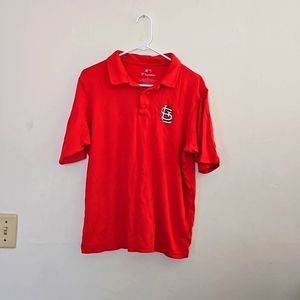 Large Red‎ St Louis Polo